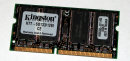 128 MB SO-DIMM PC-133 Laptop-Memory  Kingston KTT-SO133I/128   9905038