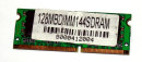 128 MB SD-RAM 144-pin SO-DIMM PC-100  CL2   Optosys...