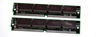 64 MB EDO-RAM Kit (2 x 32 MB) 72-pin non-Parity PS/2 Simm 60 ns  3,3/5V