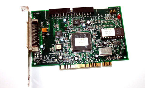 SCSI-Controller, 32bit-PCI-Card, 50-pin SCSI Adaptec AHA-2940