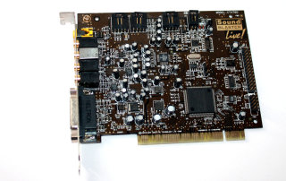 PCI-Soundkarte 5.1  Creative Soundblaster Live!   Model: CT4760   EMU10K1-EDF