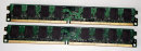 4 GB DDR-RAM Kit (2 x 2GB) PC2-6400U nonECC   Transcend