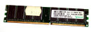 256 MB DDR-RAM 184-pin PC-3200 non-ECC CL3   Apacer P/N:...