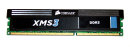 4 GB DDR3-RAM 240-pin PC3-12800U non-ECC CL9  1.65V XMS3-Memory  Corsair CMX4GX3M1A1600C9 ver5.12