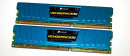 16 GB DDR3 RAM Kit (2x8GB) PC3-12800U 1,5V CL10  Vengeance LP  Corsair CML16GX3M2A1600C10B