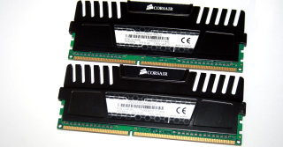 8 GB DDR3-RAM Kit (2x 4GB) 240-pin  PC3-12800 non-ECC  CL9  Vengeance Corsair CMZ8GX3M2A1600C9  1.50V ver5.21