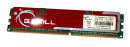 1 GB DDR-RAM 184-pin PC-3200U non-ECC CL2,5 / 2,6-2,7V  G.SKILL F1-3200PHU1-1GBNS