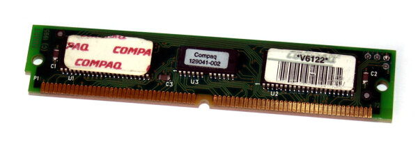 8 MB FPM-RAM 72-pin 2Mx36 Parity PS/2 Simm 70 ns  Compaq 129041-002