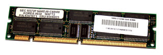 128 MB EDO DIMM 168-pin 3.3V Buffered ECC  Samsung KMM372F1600DJ0-C60M0