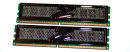 2 GB DDR2-RAM Kit (2x1GB) 240-pin PC2-8500U CL5 non-ECC  2,1V OCZ OCZ2T1066IO2GK  Titanium Intel Optimized