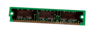 1 MB Simm 30-pin Parity 80 ns 3-Chip 1Mx9 (Chips:2x Mitsubishi M5M44400AJ-8 + 1x M5M41000BJ-8)