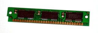 1 MB Simm 30-pin 1Mx9 Parity 3-Chip 70 ns Chips: 2x GoldStar GM71C4400AT70 + 1x  GM71C1000BJ70