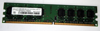 1 GB DDR2-RAM 2Rx8 PC2-5300U non-ECC  Aeneon AET760UD00-30DB97S