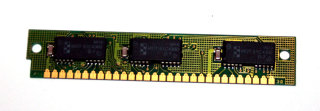 1 MB Simm 30-pin 1Mx9 Parity 3-Chip 70 ns Chips: 3x MDT 51C4300D-7