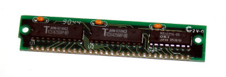 256 kB Simm 30-pin 256kx9 Parity 80 ns 3-Chip Chips: 2x Toshiba TC514256AP-80 + 1x OKI M51C256-80