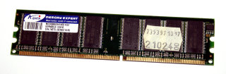 1 GB DDR-RAM 184-pin PC-3200U nonECC  CL3  ADATA MDOSS6G3I41X0D1E5Z