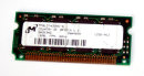 16 MB FastPage-RAM 72-pin non-Parity SO-DIMM 60 ns  3,3V  Micron MT8LDT432HG-6