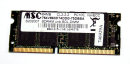 64 MB SO-DIMM 144-pin SD-RAM PC-100  CL2  MSC...