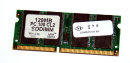 128 MB SO-DIMM 144-pin SD-RAM PC-100 CL2 Chips: 8x...