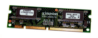 32 MB SD-RAM 100-pin DIMM   Kingston KTM-00016/32   für HP LaserJet 4000 series