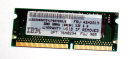 32 MB 144-pin SO-DIMM PC-66 SD-RAM 3,3V Fujitsu MB8504S064CE-100L    FRU: 42H2819