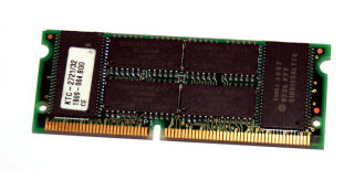 32 MB EDO-SODIMM 144-pin 3.3V  60 ns  Kingston KTC-2721/32