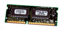 64 MB SO-DIMM 144-pin SD-RAM PC-100   Kingston KTC1061/64...