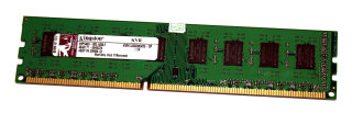 2 GB DDR3 240-pin RAM PC3-10600U nonECC Kingston KVR1333D3N9/2G-SP   99P5403