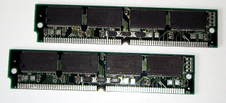 64 MB EDO-RAM (2 x 32 MB) 60 ns   4Chip-Variante, einseitig bestückt