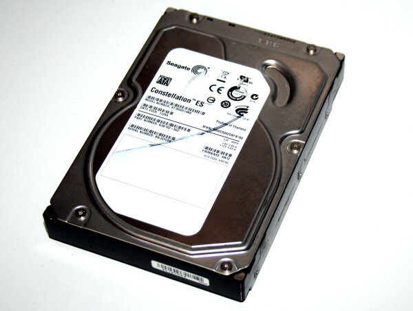 500 GB SATA Harddisk 3,5"  Seagate ST3500514NS  Constellation ES , P/N: 9JW152-502 , FW: SN12