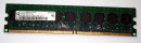 512 MB DDR2-RAM 240-pin ECC-Memory 1Rx8 PC2-5300E  Qimonda HYS72T64000HU-3S-B