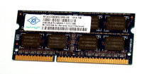 2 GB DDR3-RAM 204-pin SO-DIMM 2Rx8 PC3-8500S  Nanya...