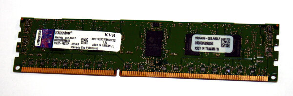 2 GB DDR3-RAM 240-pin Registered ECC PC3-10600R 1,5V  Kingston KVR1333D3S8R9S/2G