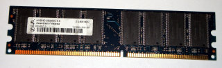 1 GB DDR-RAM 184-pin PC-3200U non-ECC  Qimonda HYS64D128320EU-5-D
