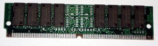4 MB FPM-RAM 72-pin PS/2 Simm non-Parity 70 ns Texas Instruments TM124BBK32S-70