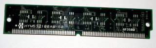 4 MB FPM-RAM 72-pin non-Parity PS/2 Simm 60 ns Hyundai HYM532100AM-60