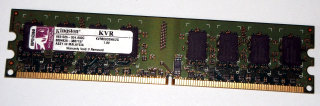 2 GB DDR2-RAM 240-pin PC2-6400U non-ECC  Kingston KVR800D2N6/2G  9931026