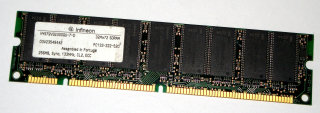 256 MB SD-RAM ECC PC-133 Infineon HYS72V32300GU-7-D  single sided