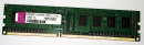 1 GB DDR3-RAM 240-pin 1Rx8 PC3-10600U non-ECC Kingston...