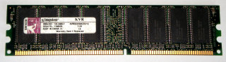 1 GB DDR-RAM 184-pin PC-2700U nonECC Kingston KVR333X64C25/1G 99...5193