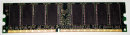 1 GB DDR-RAM 184-pin PC-2700U non-ECC Kingston...