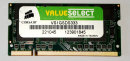 1 GB DDR-RAM 200-pin SO-DIMM PC-2700S  Corsair VS1GSDS333