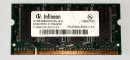 512 MB DDR RAM 200-pin SO-DIMM PC-2700S    Infineon...