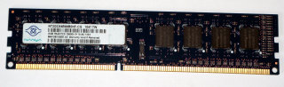 2 GB DDR3-RAM 240-pin PC3-10600U non-ECC Desktop-Memory  Nanya NT2GC64B88B0NF-CG