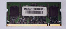 1 GB DDR2-RAM 200-pin SO-DIMM PC2-5300S  Swissbit MEN12864D1BC1EP-30R
