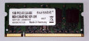 1 GB DDR2-RAM PC2-5300S Laptop-Memory Swissbit...