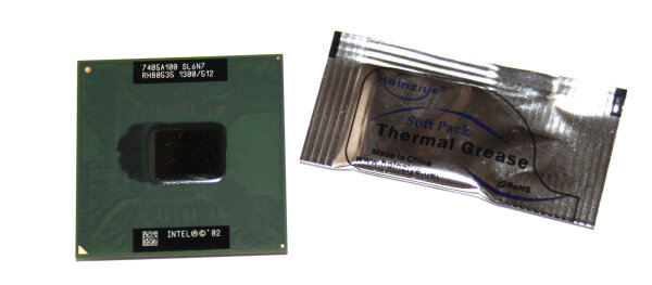 Intel Celeron M 320, Socket mPGA479M  SL6N7  RH80535 1300 / 1.30GHz/512kB/400MHz