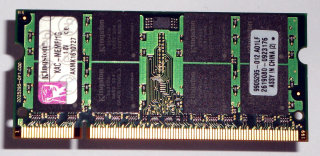 1 GB DDR2 RAM PC2-5300S Laptop-Memory 667 MHz  Kingston KAC-MEMF/1G