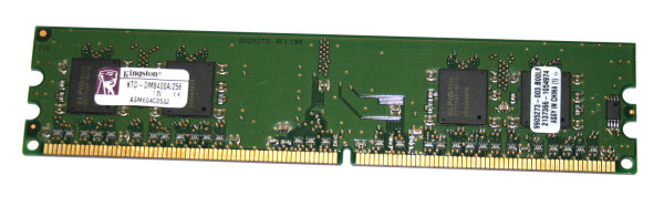 256 MB DDR2-RAM 240-pin PC2-4200U non-ECC  Kingston KTD-DM8400A/256