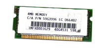 4 MB FPM-RAM 72-pin 1Mx36 Parity SO-DIMM 70 ns 3.3V  IBM...